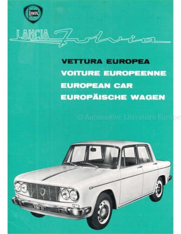 1963 LANCIA FULVIA BROCHURE, Boeken, Nieuw, Author