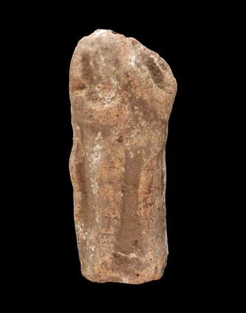 Oud-Grieks Terracotta - votiefbeeldje van een jonge vrouw