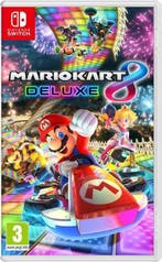 Mario Kart 8 Deluxe Switch Garantie & morgen in huis!, 3 spelers of meer, Ophalen of Verzenden, Zo goed als nieuw, Vanaf 3 jaar