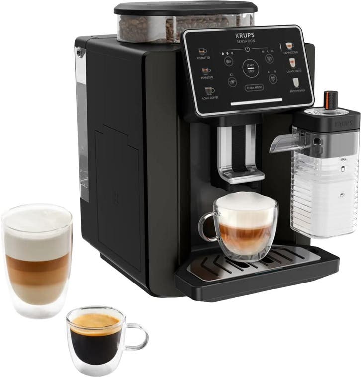 Krups Sensation Milk M50 - Volautomatische Espressomachine -, Witgoed en Apparatuur, Koffiezetapparaten, Refurbished, Verzenden