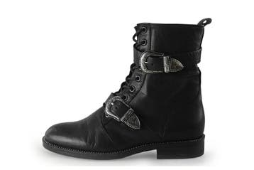 Jj Footwear Veterboots in maat 37 Zwart, Jj Footwear, Verzenden, Zwart, Overige typen