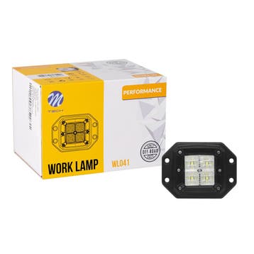 M-Tech LED Werklamp schijnwerper - 20W - 1280 Lumen - p..., Verzenden, Nieuw