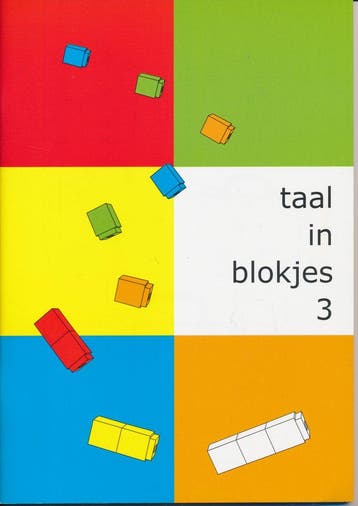 Taal in Blokjes werkschrift 3 zwart/witte versie (per stuk), Boeken, Schoolboeken, Verzenden, Nieuw