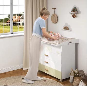 Babycommode opzetstuk met zijwanden veilig, Kinderen en Baby's, Kinderkamer | Commodes en Kasten, Verzenden, Nieuw