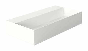 xenz coco fontein 600x300mm met kraangat kleur mat wit, Ophalen of Verzenden, Nieuw