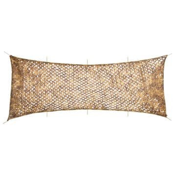 vidaXL Camouflagenet met opbergzak 833x297 cm zandkleurig, Verzenden, Nieuw
