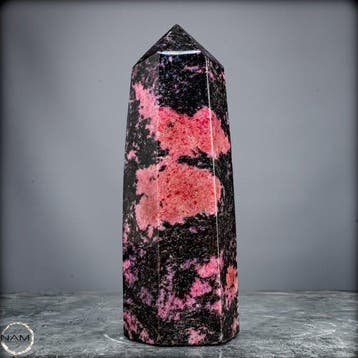 Zeldzame AA++ rhodoniet Obelisk, uit Pakistan- 2513.81 g