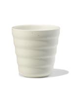HEMA Cappuccinomok 300ml Trend aardewerk grijs spikkels, Verzenden, Nieuw