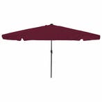 vidaXL Tuinparasol Bordeaux Rood 395 x 395 x 245 cm, Verzenden, Nieuw, 3 tot 4 meter
