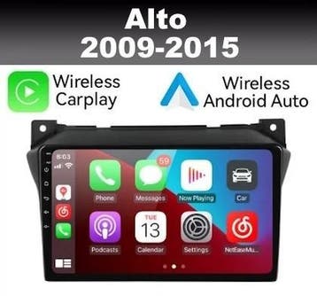 Suzuki Alto Nissan Pixo android 14 radio navi apple carplay, Ophalen of Verzenden, Nieuw