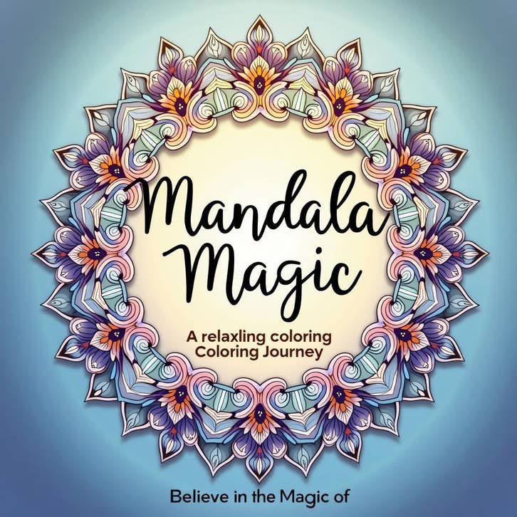 Mandala Magic Kleurboek PDF, Hobby en Vrije tijd, Knutselen, Nieuw