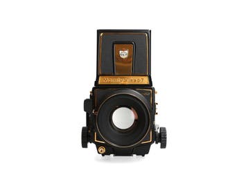 Mamiya RB67 Pro SD Gold KL 127mm f/3.5 50 Years, Ophalen of Verzenden, Zo goed als nieuw