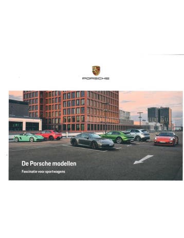 2023 PORSCHE PROGRAMMA BROCHURE NEDERLANDS, Nieuw, Porsche, Author