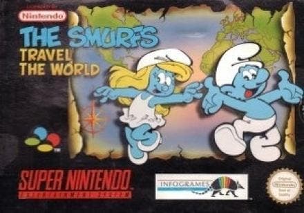 MarioSNES.nl: The Smurfs: Travel the World - iDEAL!, Spelcomputers en Games, Games | Nintendo Super NES, Gebruikt, Ophalen of Verzenden