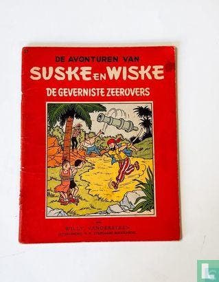 Suske en Wiske - De geverniste zeerovers - 1958, Boeken, Eén stripboek, Verzenden, Gelezen, Vandersteen, Willy.