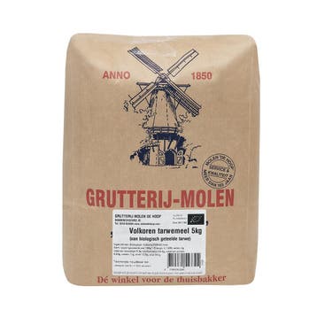Molen de Hoop Volkoren Tarwemeel Biologisch 5kg, Verzenden, Nieuw