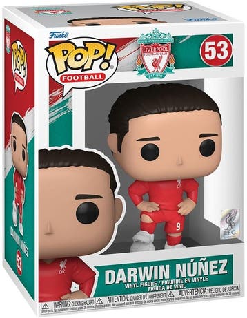 Funko Pop! - Football Darwin Nunez #53 | Funko - Hobby, Verzenden, Nieuw