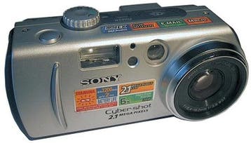 Sony Cyber-Shot DSC-P50 Digitale Compact Camera - Zilver (In, Verzenden, Zo goed als nieuw