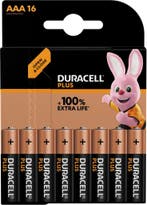Duracell Duracell - batterij Plus 100% - AAA - 16 stuks, Ophalen of Verzenden