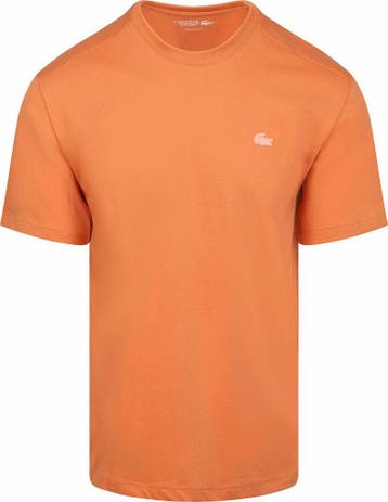 Lacoste T-Shirt Oranje maat 3XL Heren, Kleding | Heren, Verzenden, Lacoste, Nieuw, Overige maten