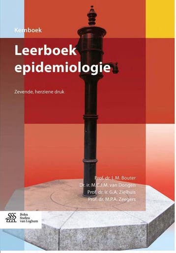 9789036805612 Kernboek  -   Leerboek epidemiologie, Verzenden, Zo goed als nieuw, L.M. Bouter