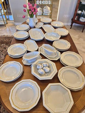 Rosenthal - Tafelservies voor 12 (42) - Porselein - MARIA, Antiek en Kunst
