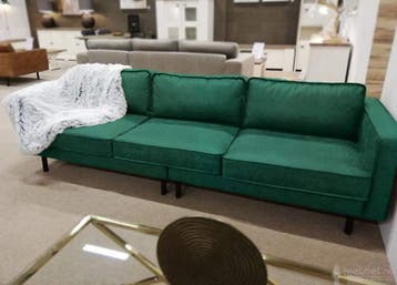 Bankstel Westervoort - rechte banken - Groen, Nieuw, Stof