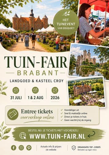 Tuin-Fair Brabant, Eén persoon, Meerdaags