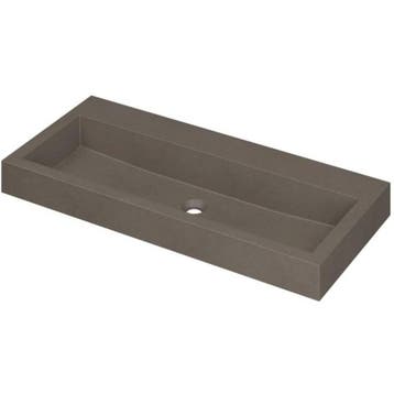 INK Momento Wastafel Quartz Zonder Kraangat - 1000x450x90 mm, Ophalen of Verzenden, Nieuw