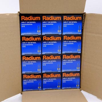 - Radium HRI T 150WNDL230G12 lampen (12 stuks) (8970), Nieuw