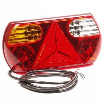 Achterlicht links 32 leds met driehoek reflector, Ophalen of Verzenden, Nieuw