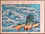 Naruto Whirlpool - Hokusai Manga   - Katsushika