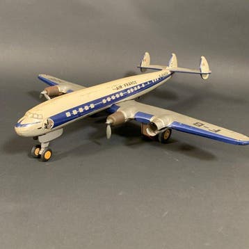 Joustra - Speelgoed vliegtuig Super G Air France F-BHBB, Antiek en Kunst