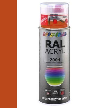 Dupli-Color Ral Acryl Ral 2001 Oranje-rood Hoogglans 400 ml, Ophalen of Verzenden, Nieuw
