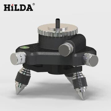 HILDA 360° Precisie Roterende Laser Level Basis met 1/4" & 5, Verzenden, Nieuw