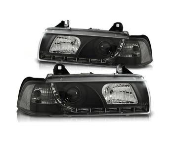 Koplampen BMW E36 Limousine/Touring 92-98 Devil Eyes real, Ophalen of Verzenden, Nieuw