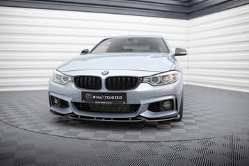 Maxton Frontspoiler V.3 BMW 4 Coupé / Gran Coupé / Cabrio, Auto diversen, Tuning en Styling, Verzenden