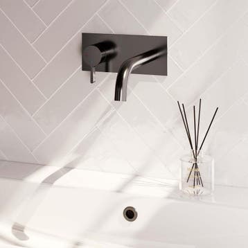 Brauer Gunmetal Edition Inbouw Wastafelmengkraan met Gebogen, Ophalen of Verzenden, Nieuw