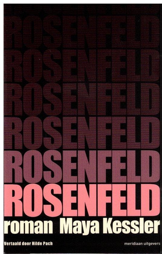 Rosenfeld 9789493305441 Maya Kessler, Boeken, Romans, Gelezen, Verzenden
