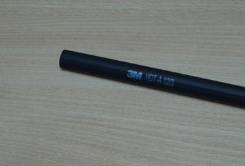 3M HDT-A 12/3 krimpkous dik 12 x 1000 mm, zwart, Verzenden, Nieuw