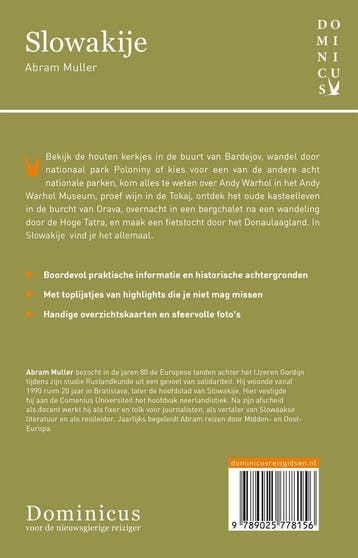 Slowakije / Dominicus reisgids 9789025778156 Abram Muller, Verzenden, Gelezen, Abram Muller