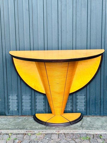 Wandtafel - Hout - Console Art Deco