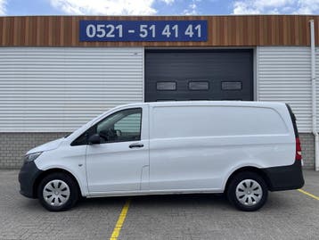 Zakelijke Lease |  Mercedes-Benz Vito 111 CDI Functional Lan, Stof, Gebruikt, Euro 6, Wit