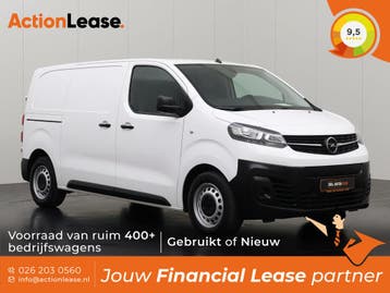 Opel Vivaro Bestelbus L2 H1 2022 Elektrisch Automaat, Auto's, Opel, Automaat, Vivaro, Zwart, Wit