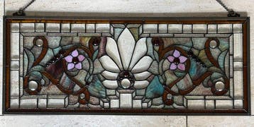 Glas-in-loodraam - 1920-1930