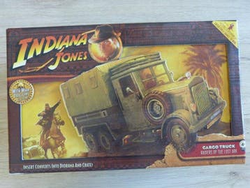Hasbro - Beeldje - Cargo Truck + Indiana Jones avec cheval, Nieuw