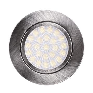LED Kastverlichting inbouw spot - Ø56mm - RVS look - 4W-, Ophalen of Verzenden, Nieuw