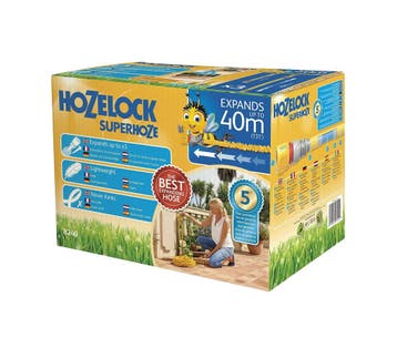 HOZELOCK uitschuifbare tuinslang Superhoze 40 M - flexibe..., Verzenden, Nieuw
