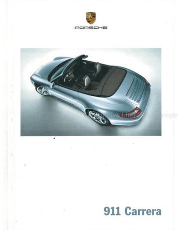 2006 PORSCHE 911 CARRERA HARDCOVER BROCHURE ENGELS, Nieuw, Porsche, Author