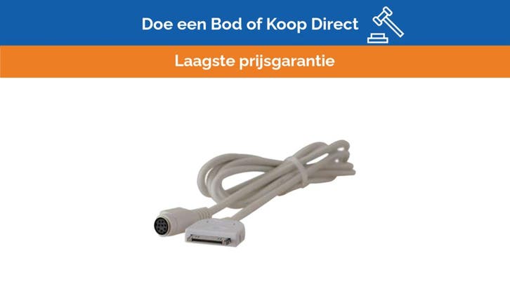Bieden: Apple iPod Fusion Marine Stereo Cable 1.5m – Durabl, Watersport en Boten, Navigatiemiddelen en Scheepselektronica, Nieuw